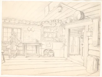 Swedish Peasant Interior