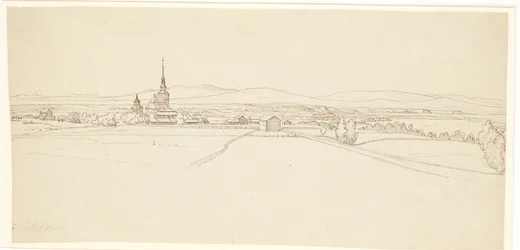 View towards Mora in Dalarna