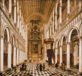 Interior of the Jesuit Church in Antwerp