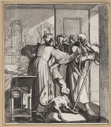 The Fool Mocking The Old Parents