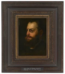 Portrait of the Poet Felix Philippi
