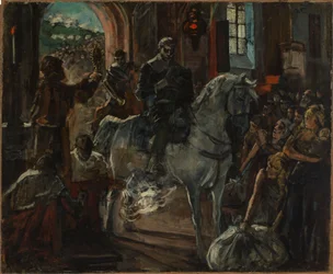 Tilly Receives the Blessing during the Battle of Wimpfen