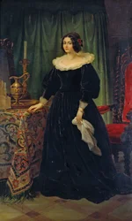 Portrait of the dancer Lola Montez 1821-1861, 1847