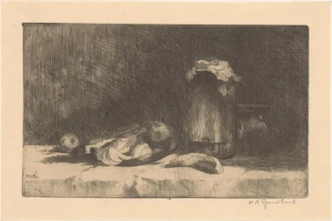 Still Life with Fruit and Preserving Jar