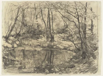 The Overgrown Pond at Ewijkshoeve