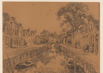 Canal with Old Houses