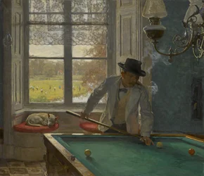The Billiards Player, 1896