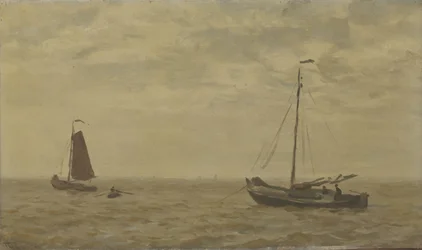 Seascape with Fishing Boats