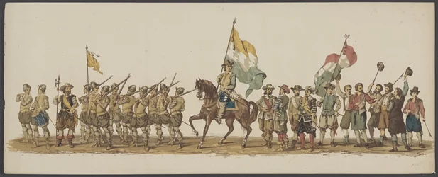 Delft Parade of 1862, First and Second Group