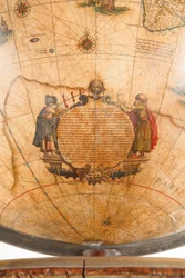 Large Pair of Library Globes, the Terrestrial 1645/48, the Celestial After c.1630