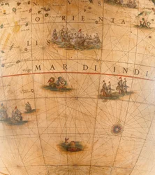 Large Pair of Library Globes, the Terrestrial 1645/48, the Celestial After c.1630