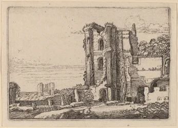 Ruined Tower Right of Center