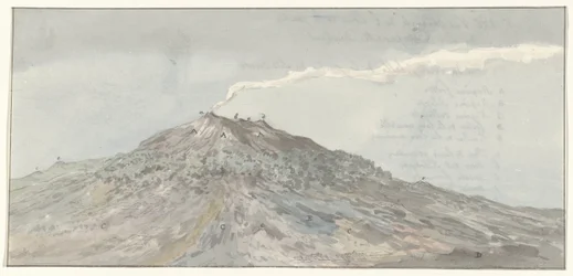 View of Etna from the Southwest (Voyage en Italie, en Sicile et à Malte - 1778)