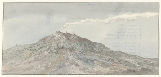 View of Mount Etna seen from the southwest