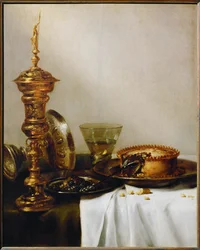 Breakfast still-life with chalice