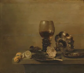 Still Life with a Broken Glass