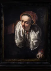 Old Woman at Her Window