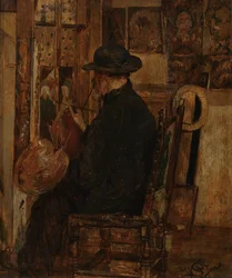 The Studio of Willem Linnig I, Father of the Painter