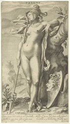 Minerva by a Tree (series title: Judgment of Paris)
