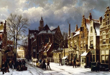 A Street Scene, Amsterdam