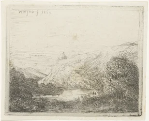 Mountain Landscape with River