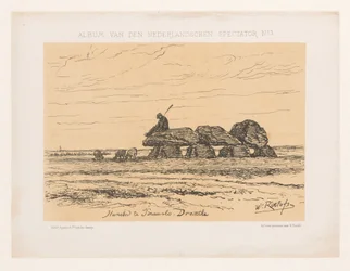 Dolmen at Tynaarlo in Drenthe (Album of the Dutch Spectator No 3)