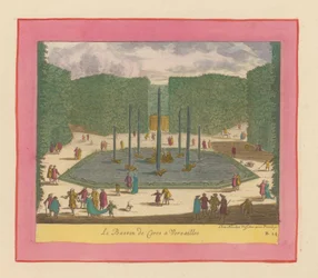 Basin and Fountains of Ceres in the Gardens of Versailles