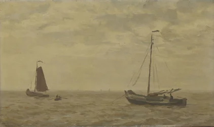 Seascape with Fishing Boats