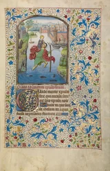 Saint Christopher Carrying the Christ Child