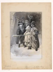 Five Dressed-Up Children