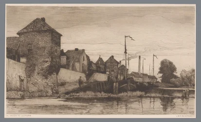 View of the Harbor of Leerdam