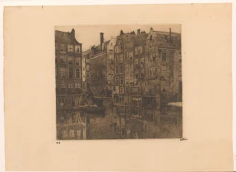 Oudezijds Voorburgwal and Oudezijds Kolk in Amsterdam