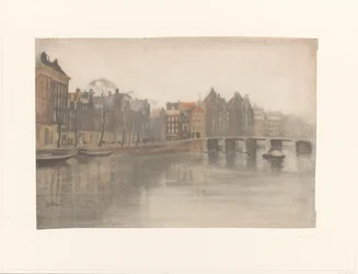 The Old Waal in Amsterdam