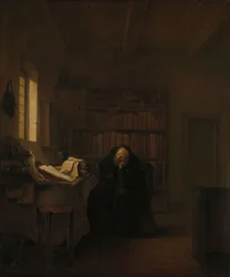 A Scholar in His Study