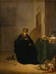 The Gold Weigher, c.1635-1640