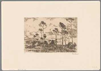 Landscape with Bare Trees and Woodcutters