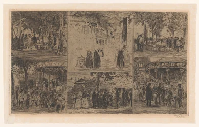 Six Sketches of a Market Day and a Village Fair