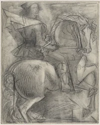 Man on a Rearing Horse