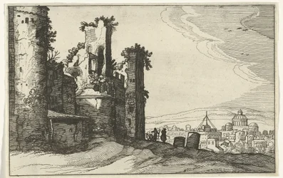 View of Rome from Monte Pincio (Roman Ruins and Coastal Landscapes series)