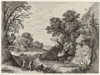 Landscape with Pan and Syrinx