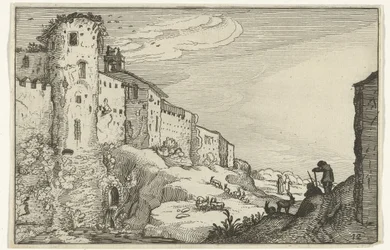Landscape with Roman Ruin (Roman Ruins and Coastal Landscapes series)