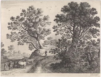 Landscape with Cowherds (Italian Landscapes)