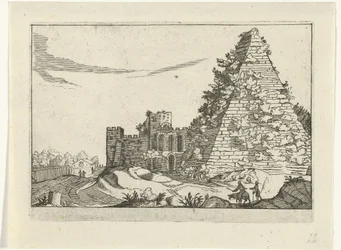 Pyramid of Gaius Cestius (Roman Ruins, Series 2)