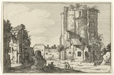 Two Ruins (Roman Ruins and Coastal Landscapes)