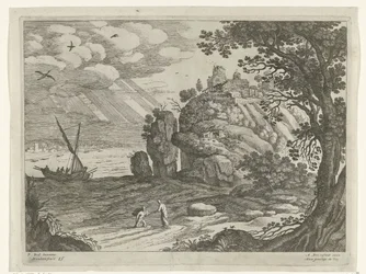 Miraculous Catch of Fish, Italian Landscapes (series title)