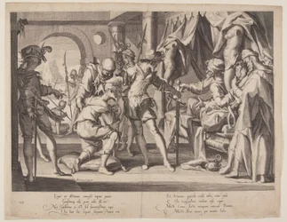 Count William Permitting Beheading, plate 7 from Thrones of Justice