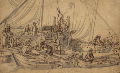 Figures on Board Small Merchant Vessels, c.1650-5