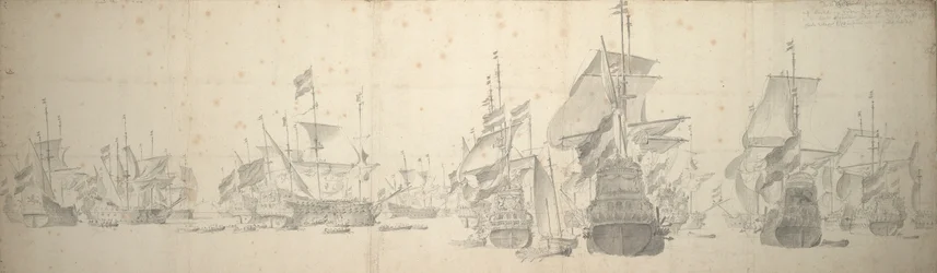 A council-of-war in the Dutch fleet off Terschelling, 7-17 October 1658