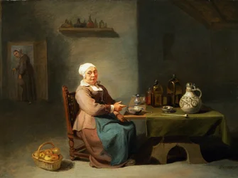 A Woman in a Kitchen