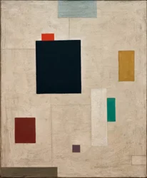 Figure with Black Field